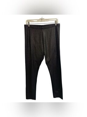 a.n.a Black Sparkle Leggings - Stretch Pants Size L
